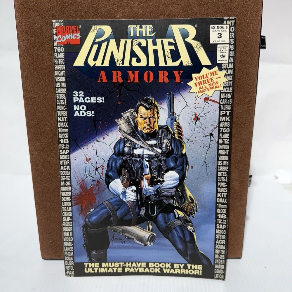 The Punisher‎ Armory #3 Volume Three – 1991 Marvel Comics